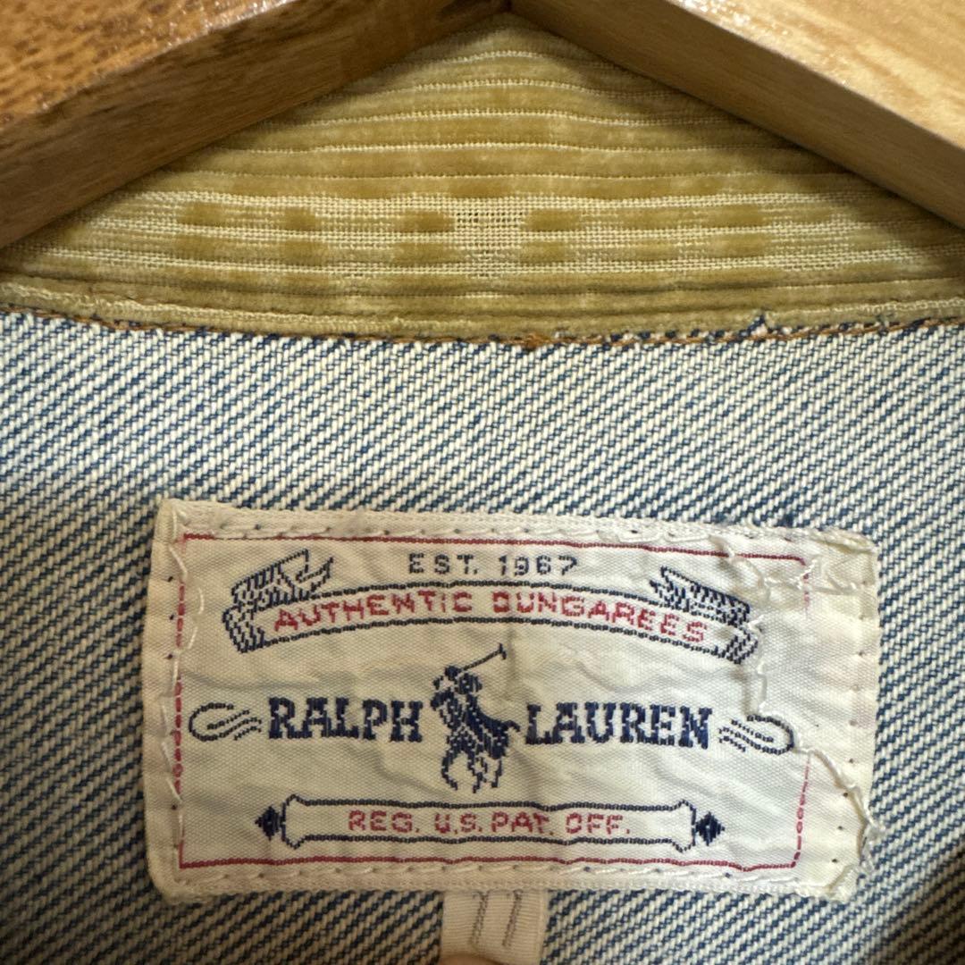 90s POLO Ralph Lauren ラルフローレン　デニムジャケット
