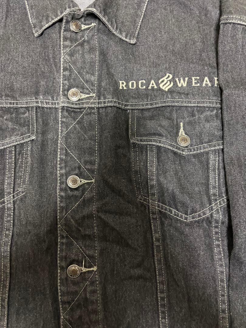 超美品　ROCA WEAR ダークデニムジャケット XL