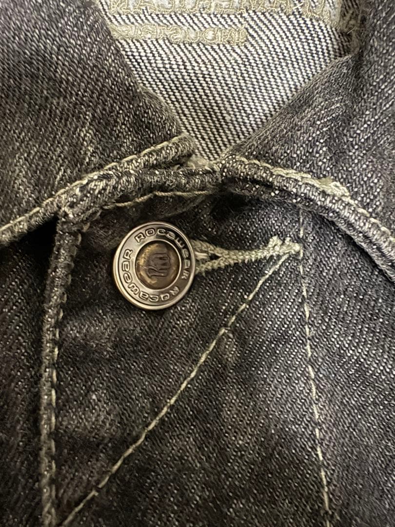 超美品　ROCA WEAR ダークデニムジャケット XL