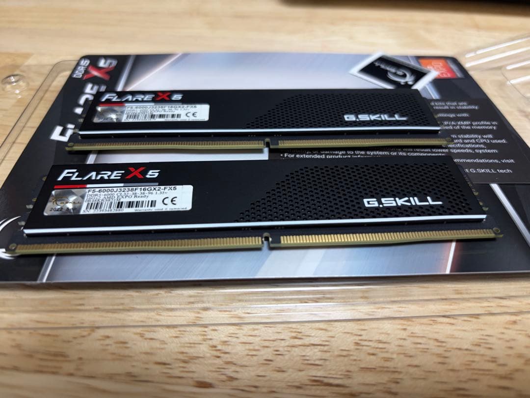 メモリー G.SKILL Flare X5 DDR5 32GB (16GBx2) EXPO