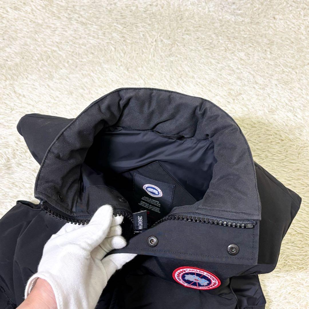 【極美品】カナダグース ダウンベスト GARSON VEST ブラック Sサイズ