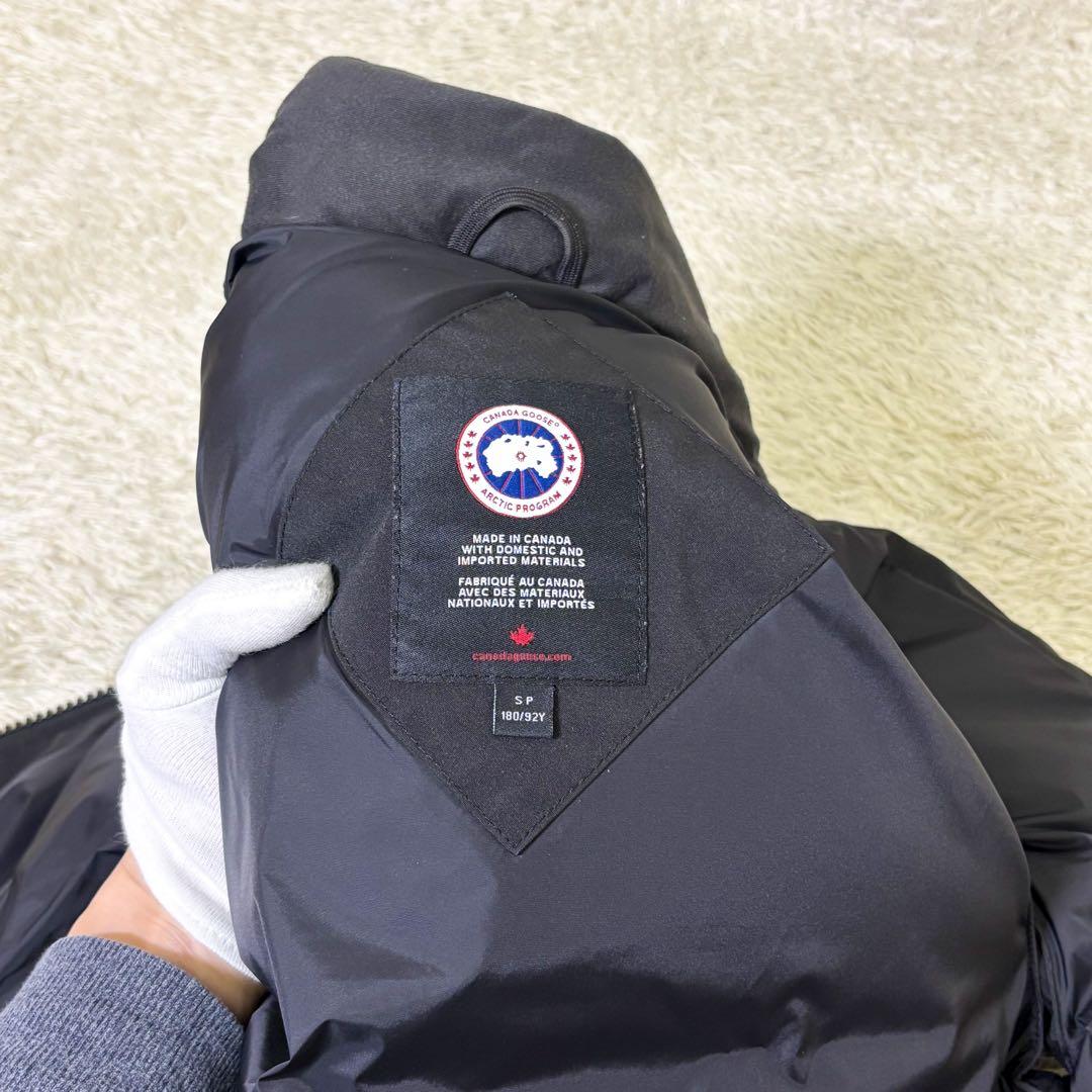 【極美品】カナダグース ダウンベスト GARSON VEST ブラック Sサイズ