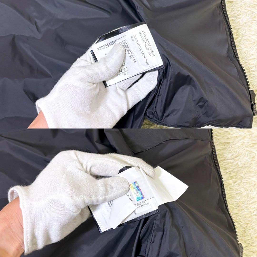 【極美品】カナダグース ダウンベスト GARSON VEST ブラック Sサイズ