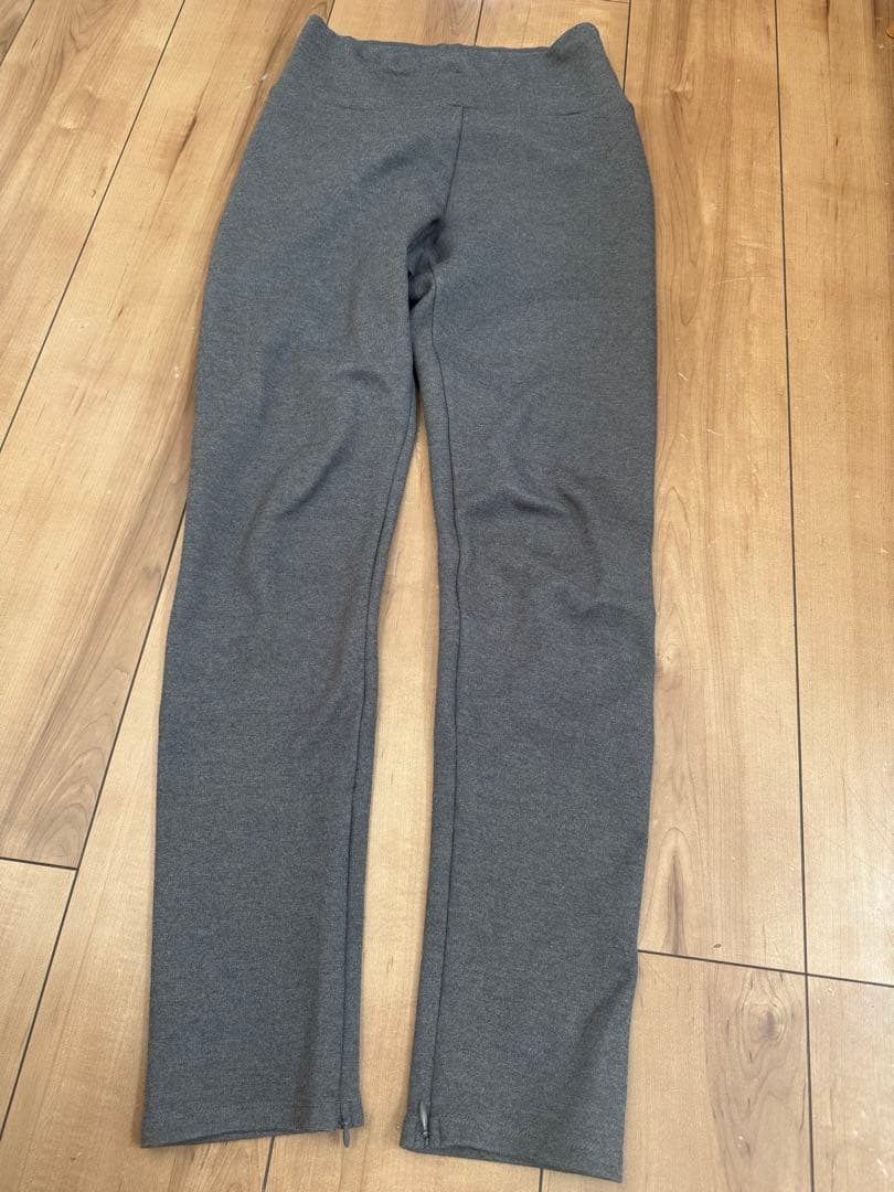 ドゥーズィエムクラス WarmZipレギンスパンツ　グレー　34