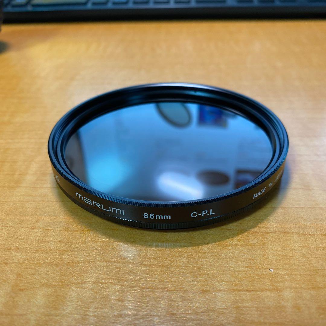 MARUMI C-PL偏向フィルター　86mm