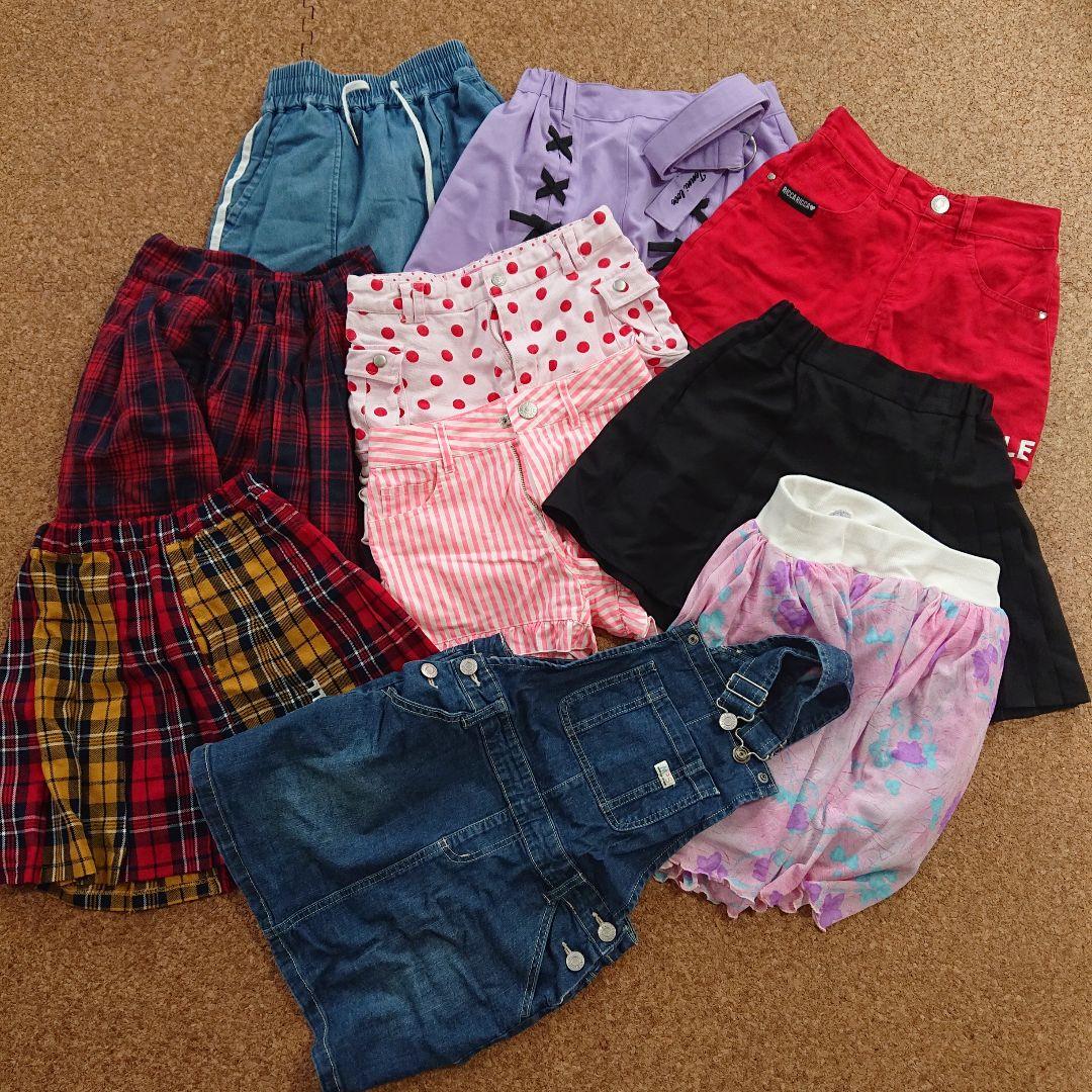 【サイズ140～150】まとめ売り 女の子 洋服 オールシーズン 大量 約70点