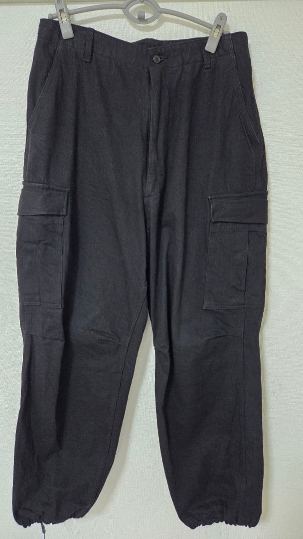 COMOLI 24SS ブラックデニム B.D.Uパンツ size2