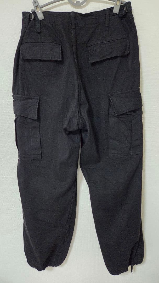 COMOLI 24SS ブラックデニム B.D.Uパンツ size2