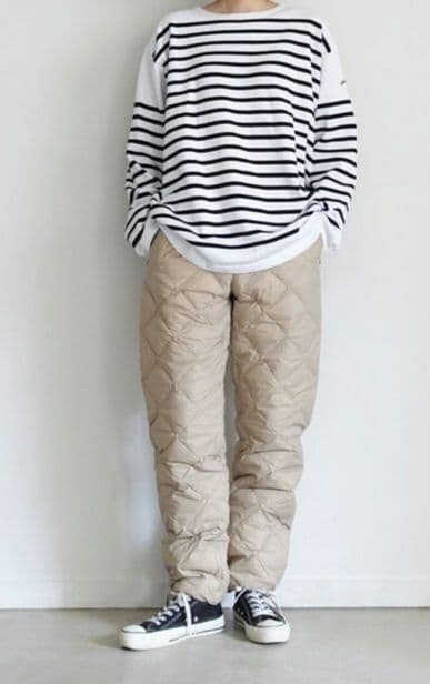 1746　 TAION　タイオン　シティダウンパンツ　S 　UNISEX