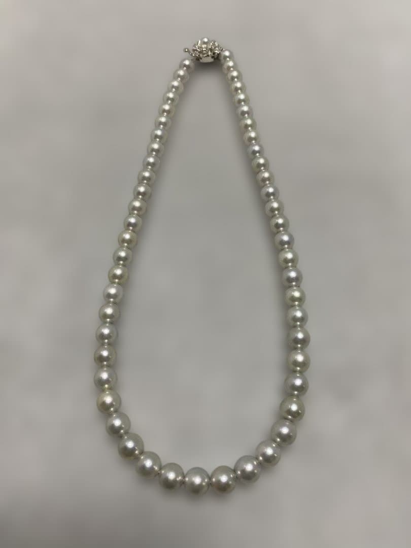 本真珠ネックレス　鑑別書付き