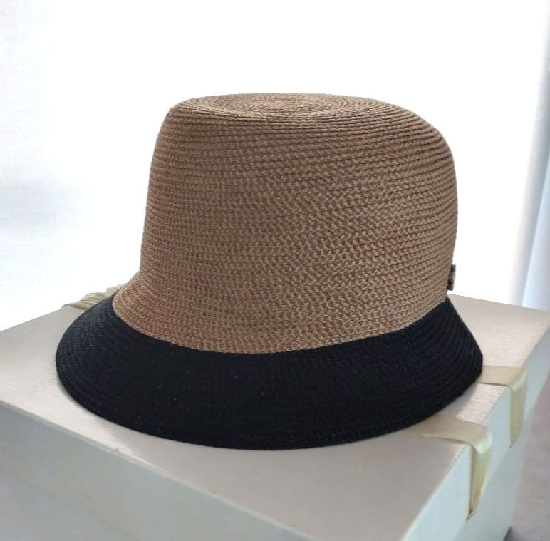 エリックジャビッツERICJAVITS バイカラーストローハット