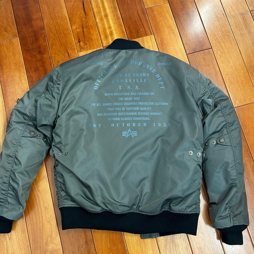 アルファ MA-1 ライディングジャケット M ALVA-1811W