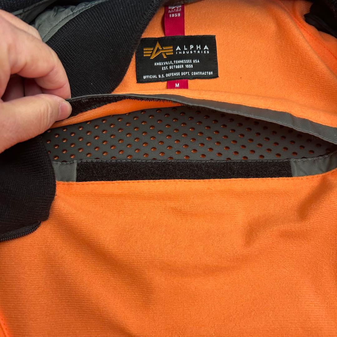 アルファ MA-1 ライディングジャケット M ALVA-1811W