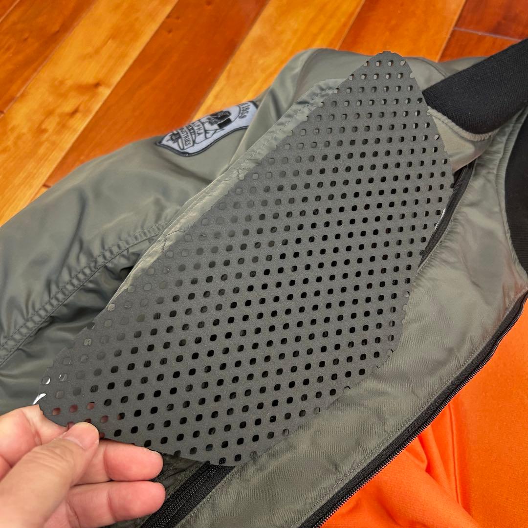 アルファ MA-1 ライディングジャケット M ALVA-1811W