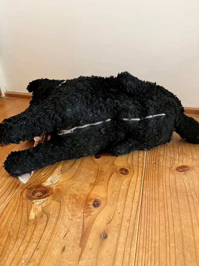 アンティーク　犬　ぬいぐるみ　フランス　蚤の市