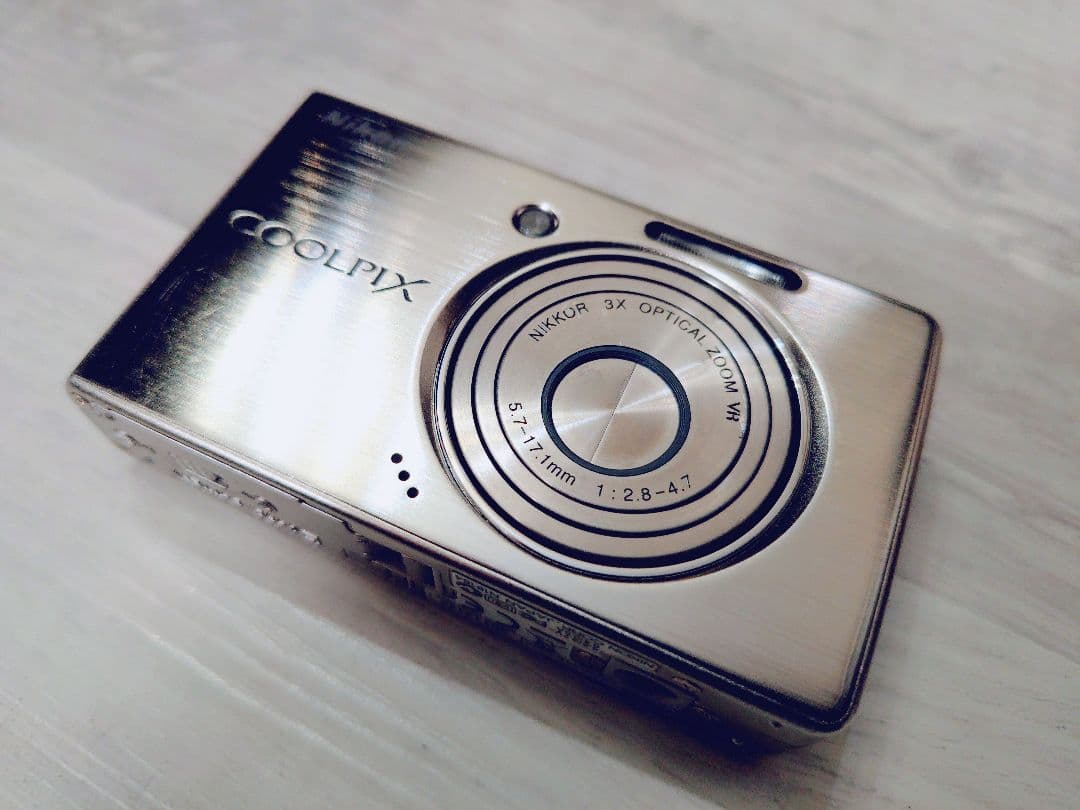 純正ケース Nikon ニコン COOLPIX クールピクス S510シルバー