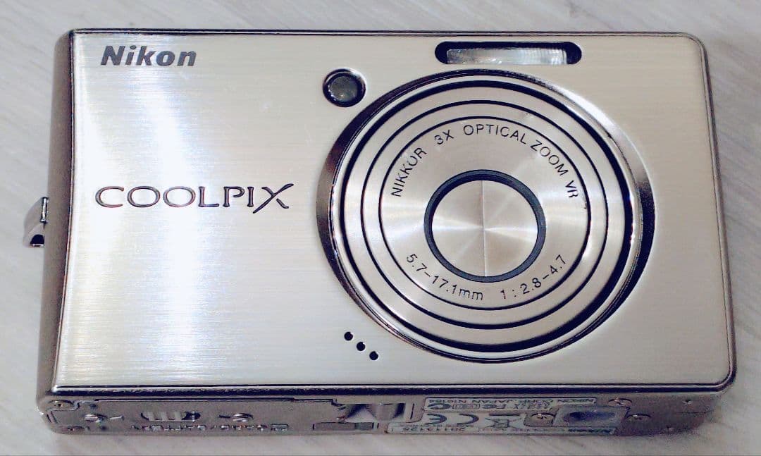 純正ケース Nikon ニコン COOLPIX クールピクス S510シルバー