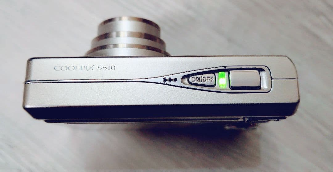 純正ケース Nikon ニコン COOLPIX クールピクス S510シルバー