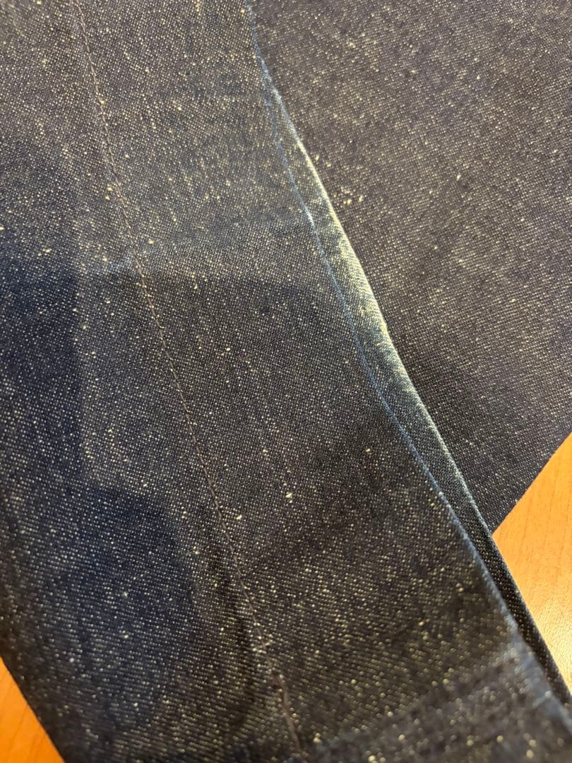 At Last&Co ネップデニムトラウザーズ34