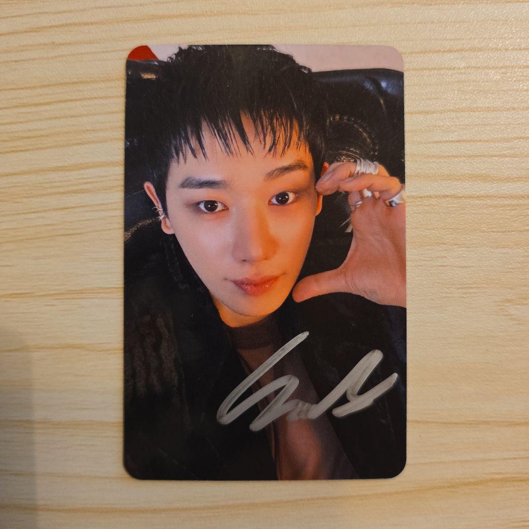 WONHO ウォノ SYNDROME サイン会トレカ