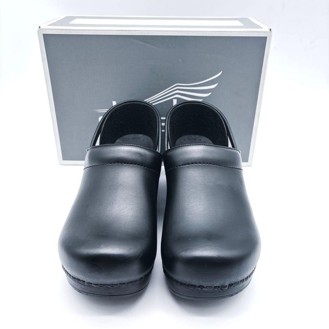 極美品✨ダンスコ　プロフェッショナル　クロックス　サボ　厚底　コンフォート　黒
