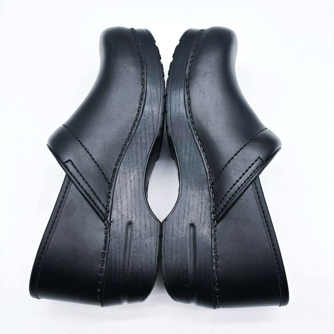 極美品✨ダンスコ　プロフェッショナル　クロックス　サボ　厚底　コンフォート　黒