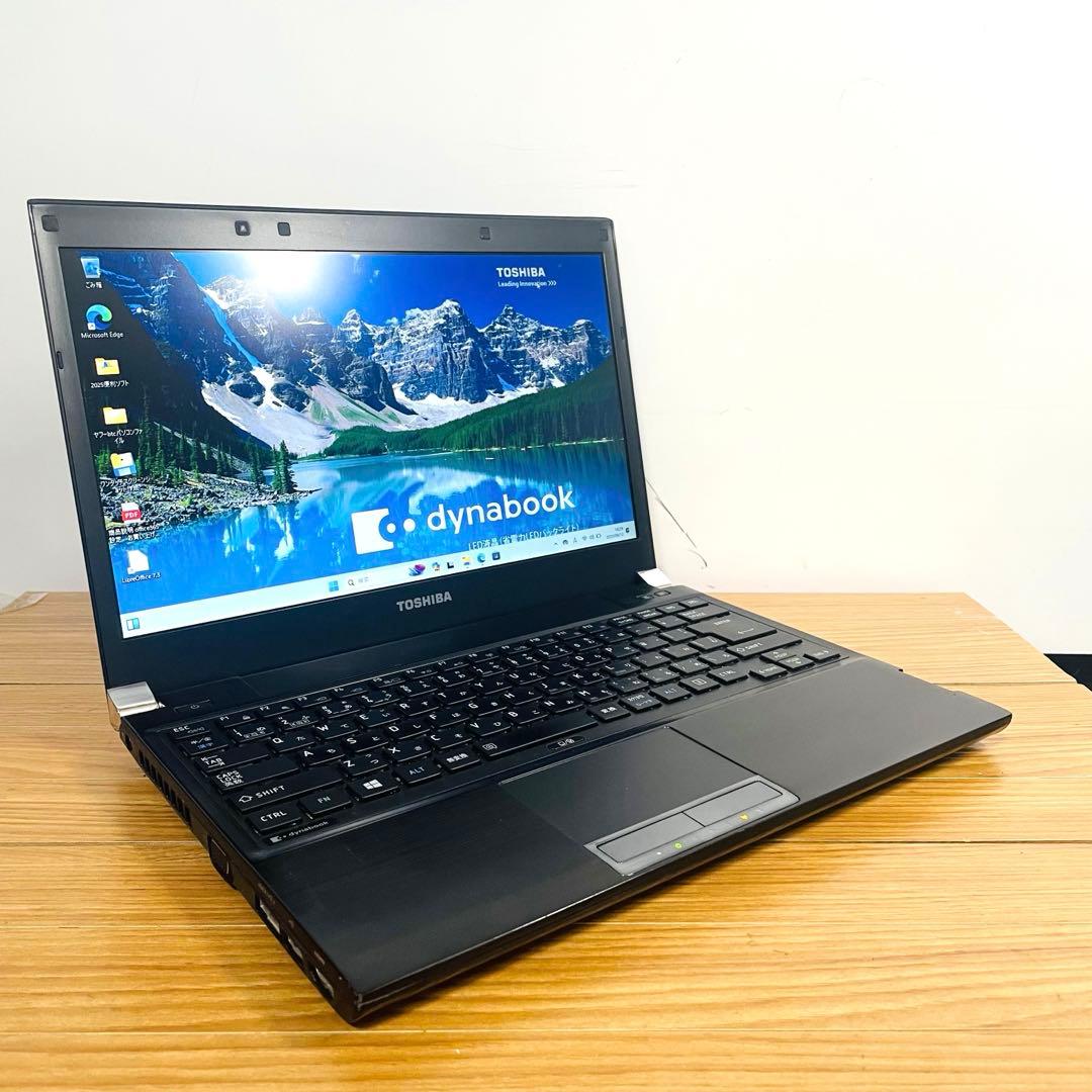 爆安軽量モバイルi5 東芝ノートパソコンSSD Windows11 オフィス