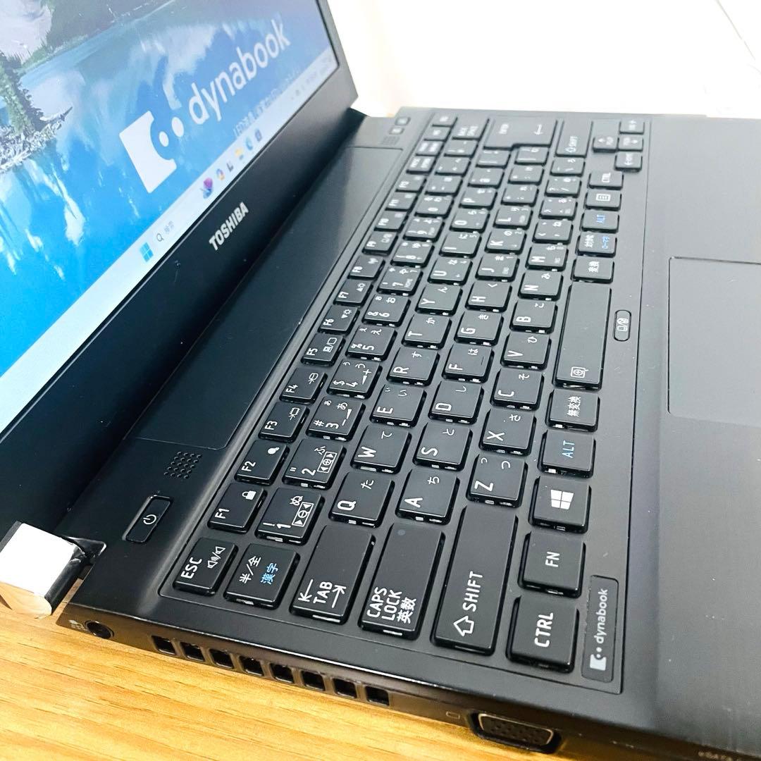 爆安軽量モバイルi5 東芝ノートパソコンSSD Windows11 オフィス
