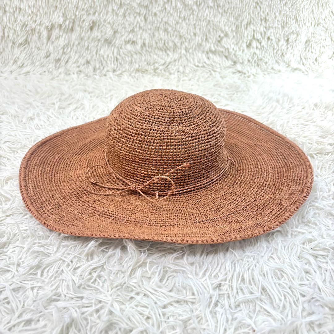 【箱付き】ヘレンカミンスキー　ラフィアハット　プロバンス　ヌガー　麦わら帽子