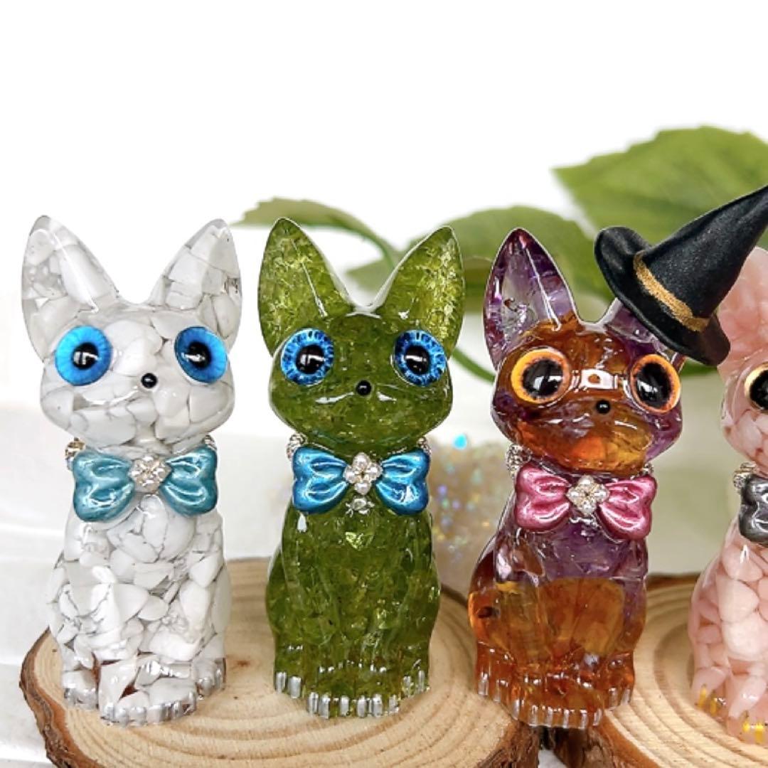 つねりん品 オルゴナイト猫ちゃん