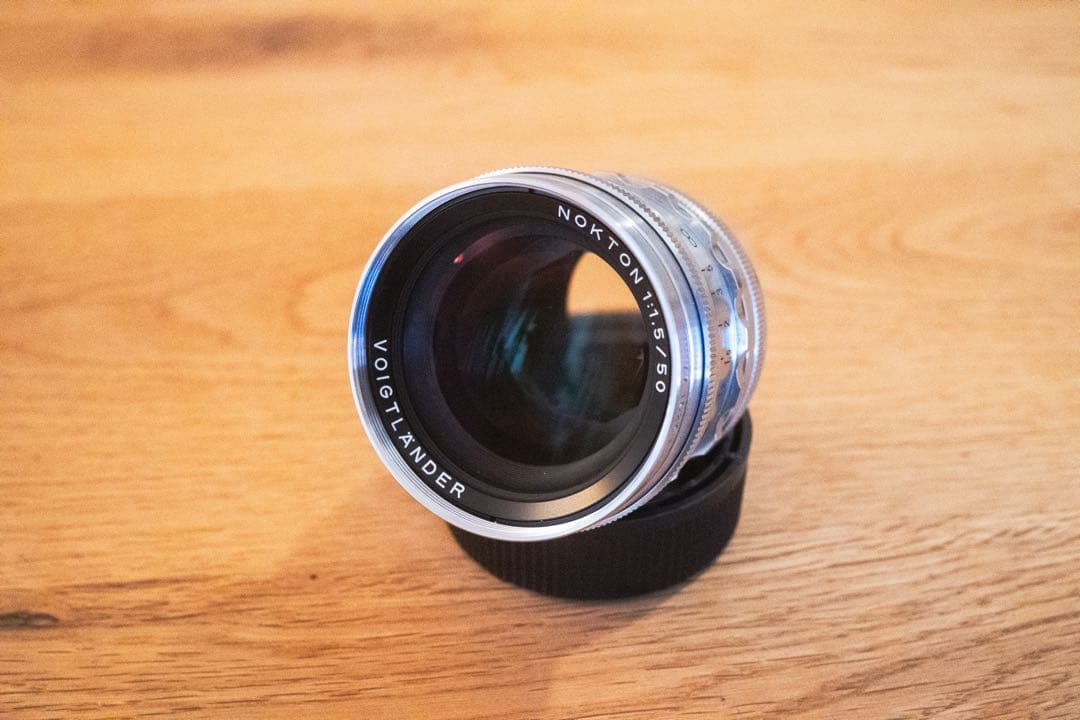 NOKTON 50mm F1.5 Aspherical VM　フォクトレンダー