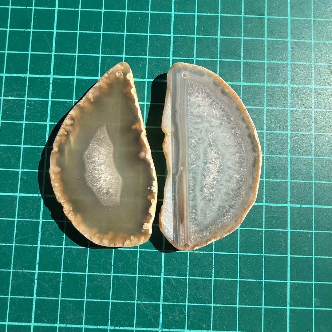 瑪瑙+ エメラルドグリーンファントムクォーツ 500g