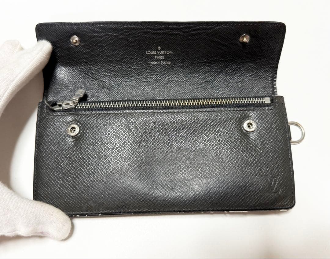 ポルト・フォイユ・アコルデオン タイガ 長財布 ルイヴィトン