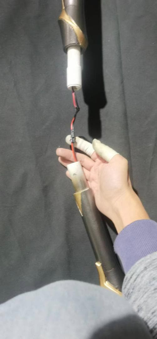 専用ページ　発光機能付き　崩壊 スターレイル 開拓者 炎 コスプレ　武器