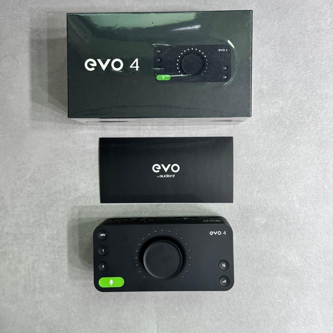 AUDIENT オーディオインターフェイス evo4