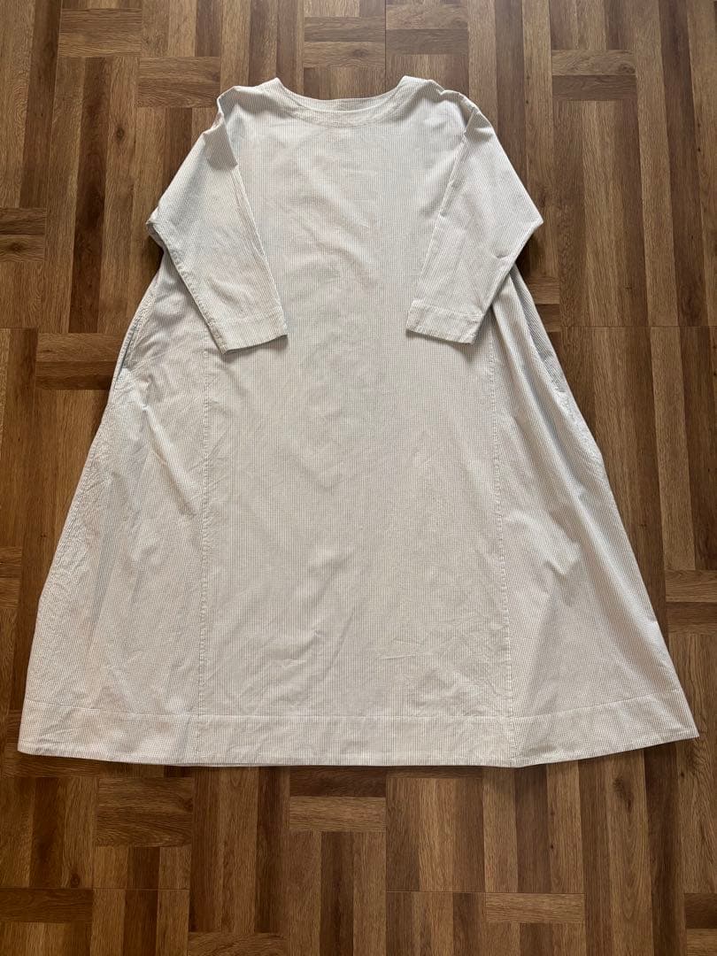 ワンピース 2025SS Yoli Check boatneck onepiece