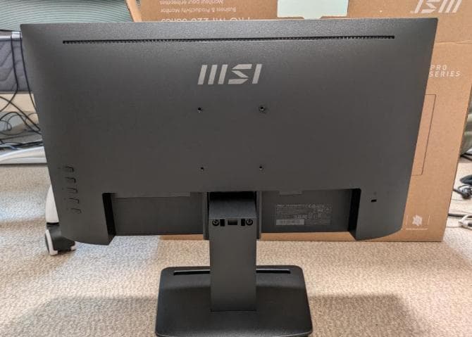 21インチゲーミングモニタ MSI PRO MP223