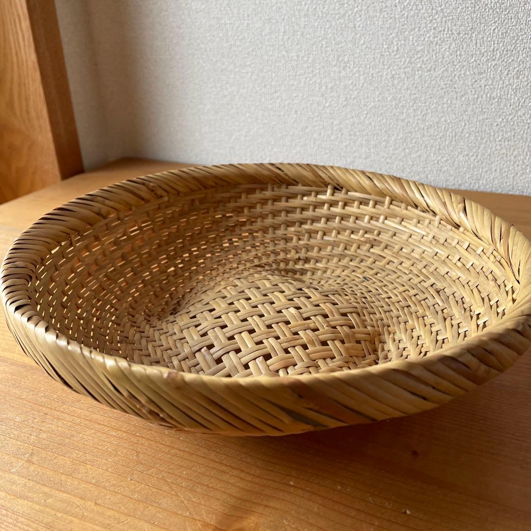 竹ざる　竹籠　5個セット