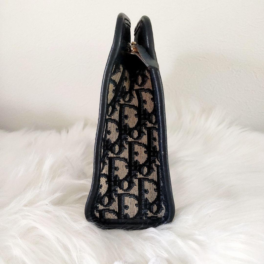 Dior ロゴ クラッチバッグ トロッター ディオール キャンバス レザー