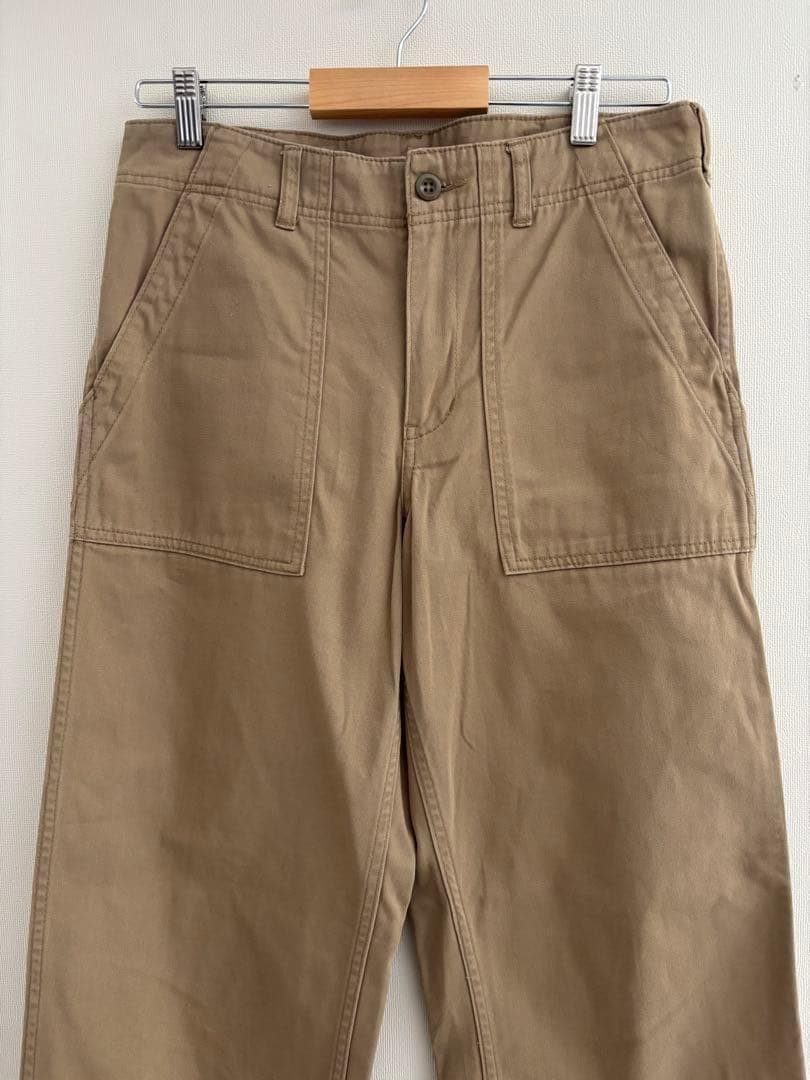 Spick&Span　ルーズベイカーパンツ　ベージュ　40　美品