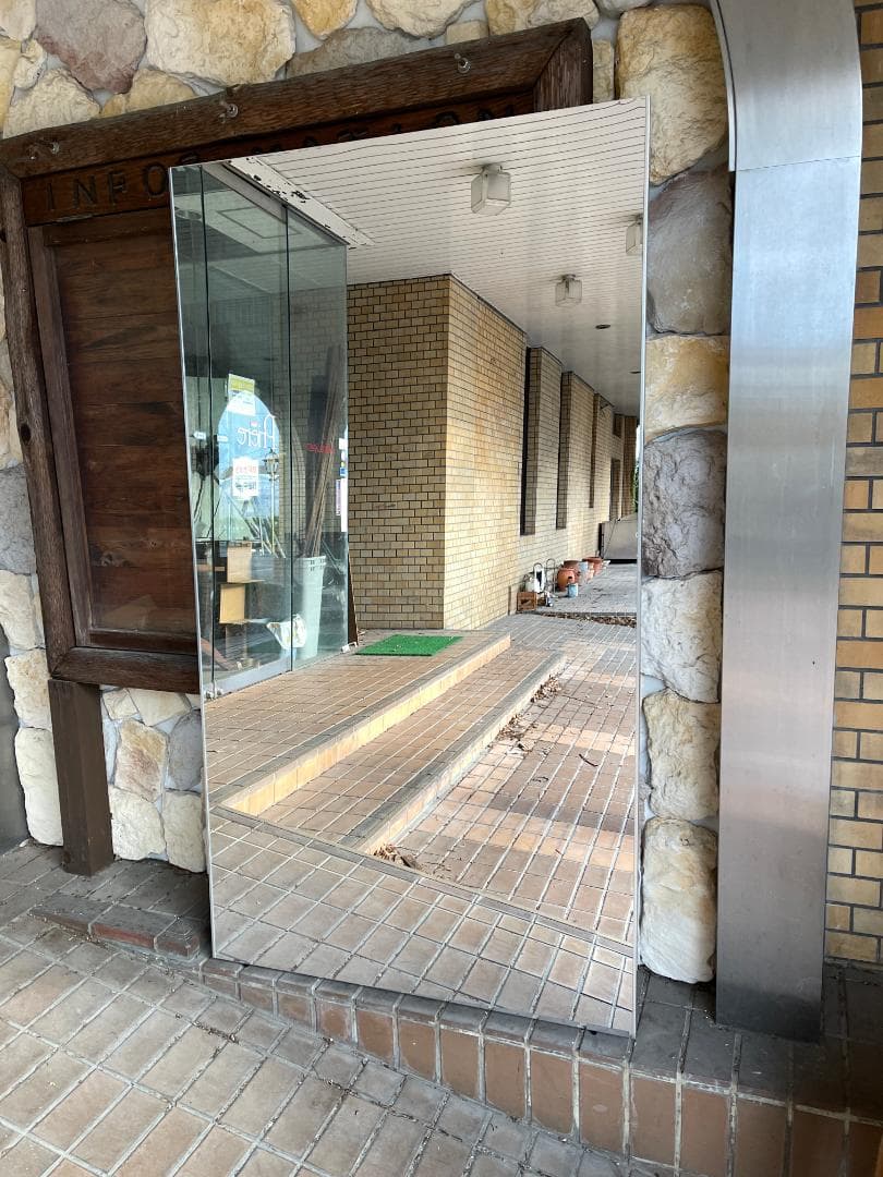 brisafe 割れない鏡 壁掛け鏡 100X180CM 215#100180S