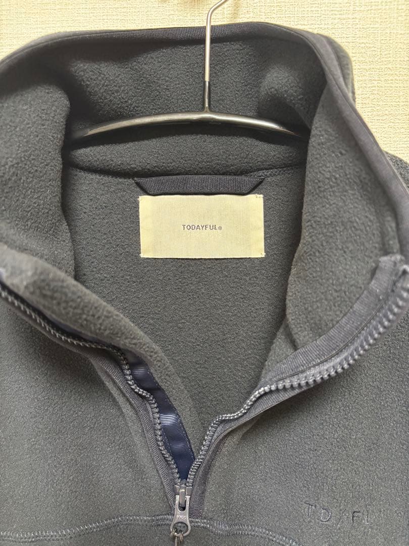 【美品】TODAYFUL Halfzip Fleece Pullover