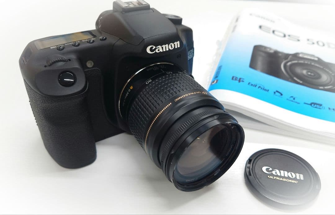 美品 キャノン　Canon EOS 50D レンズセット 箱無し 充電器無し