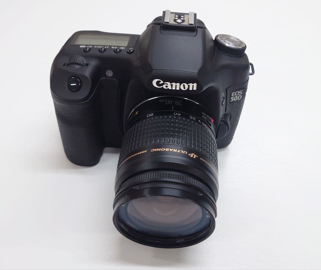 美品 キャノン　Canon EOS 50D レンズセット 箱無し 充電器無し