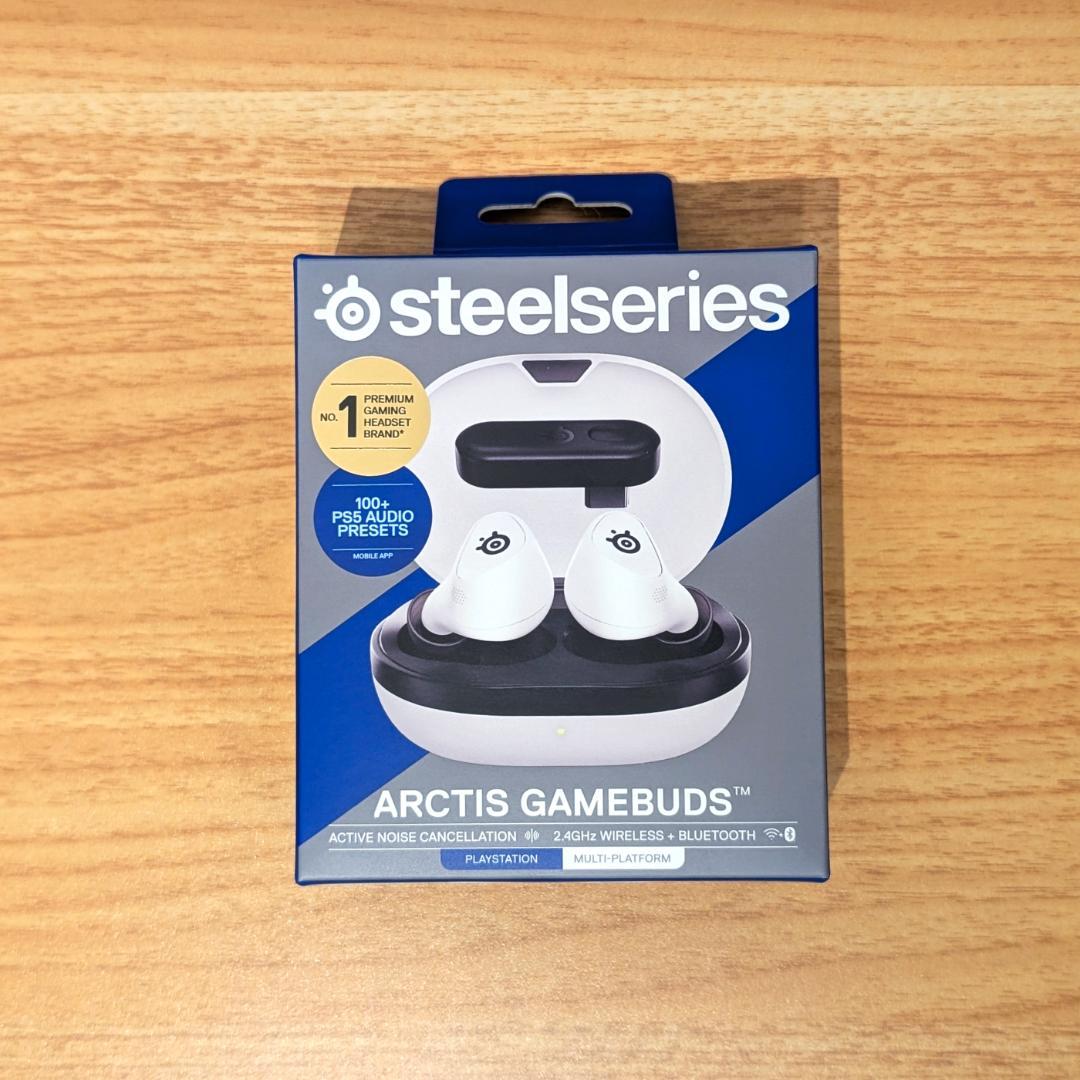 SteelSeries Arctis GameBuds white 低遅延