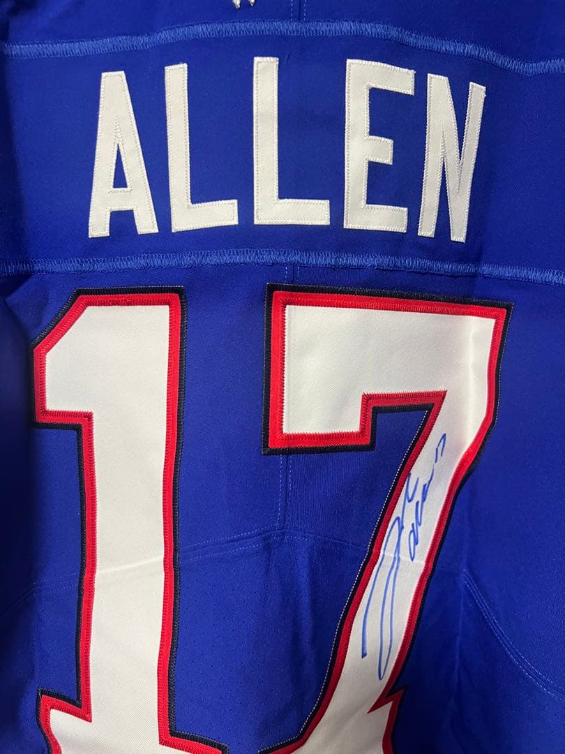 O*.様 NFL バッファロー・ビルズ　#17ジョシュ・アレン　　nflauct