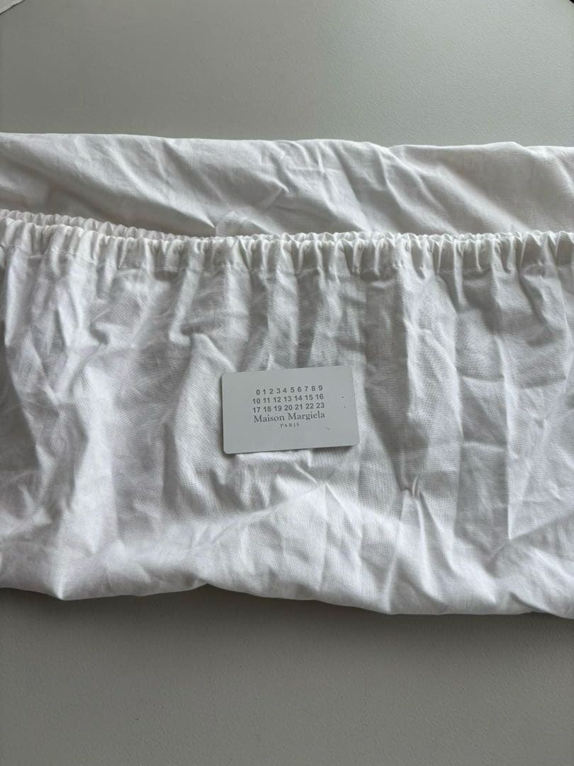 MAISON MARGIELAキルティング ドローストリングバッグ