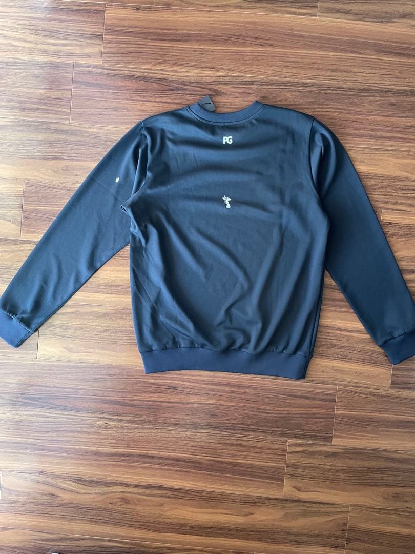 【新品】パーリーゲイツゴルフシャツコラボスヌーピーカットソーロンT紺