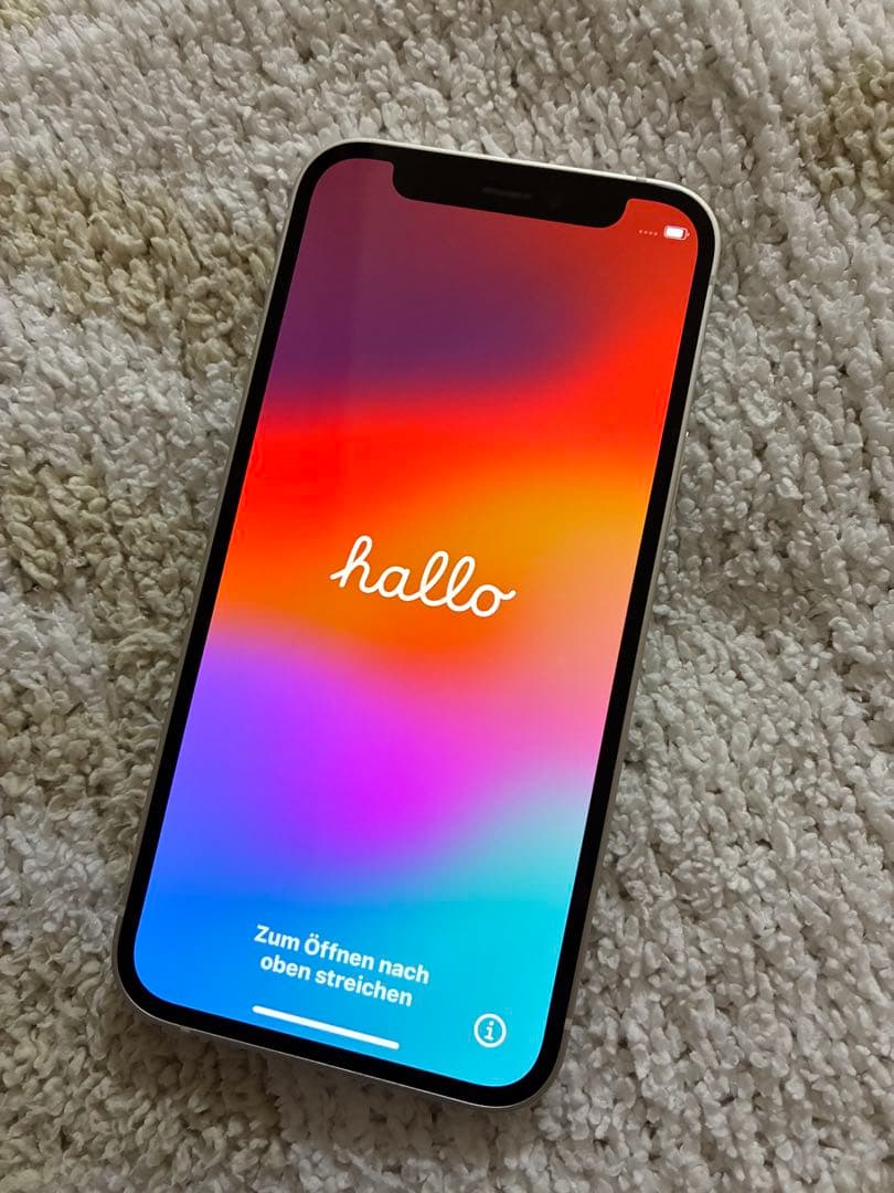 美品⭐︎Apple iPhone12mini 白 64GB