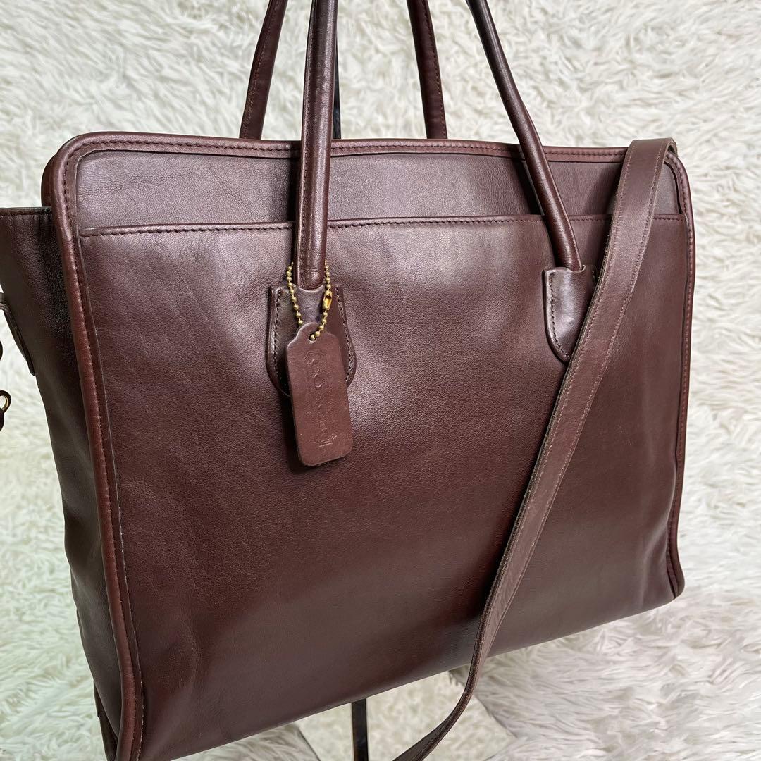 希少✨COACH オールドコーチ 7302 2way ビジネスバッグ ショルダー